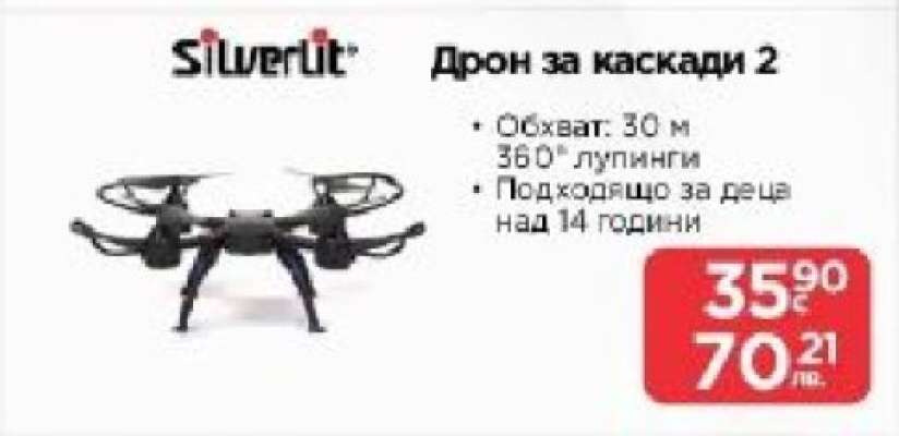 Дрон за каскади 2