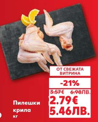 Пилешки крила кг