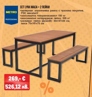 CET LYNX MASA + 2 ПЕЙКИ