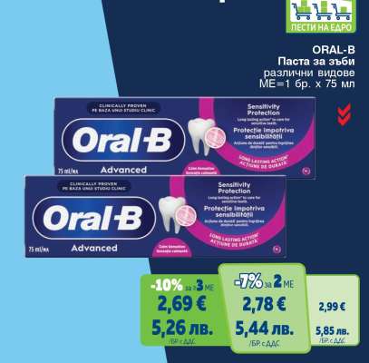 ORAL-B Паста за зъби