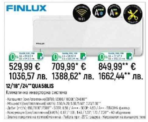 FINLUX 12/18/24** QUA58LIS