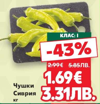 Чушки Сиврия
