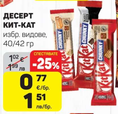 Десерт KIT KAT