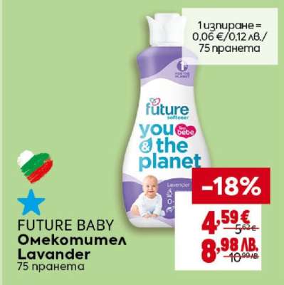 FUTURE BABY Омекотител Lavander
