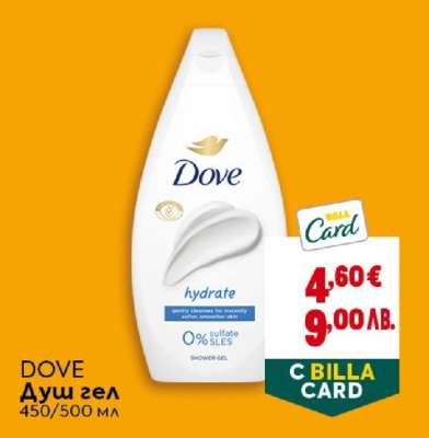 DOVE Душ гел