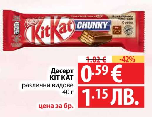 Десерт KIT KAT