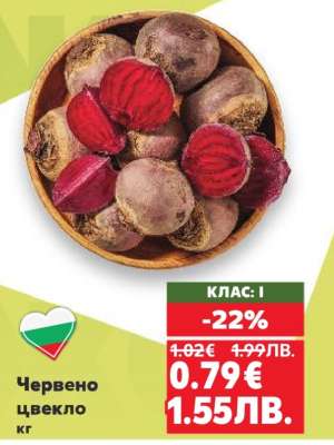 Червено цвекло кг