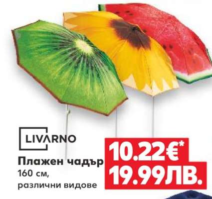 Плажен чадър
