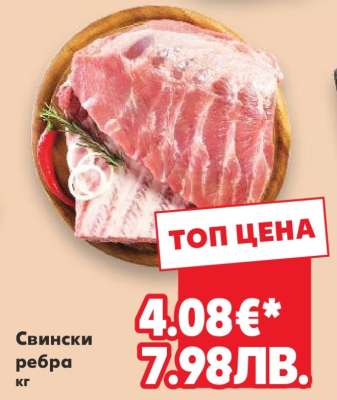Свински ребра
