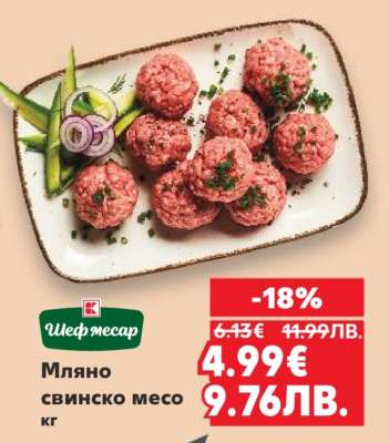 Мляно свинско месо кг
