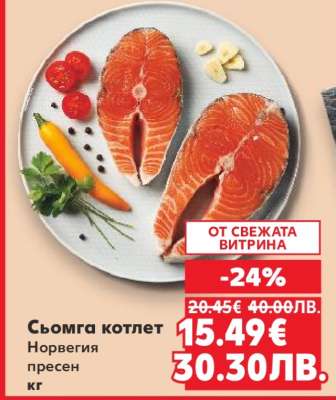 Сьомга котлет