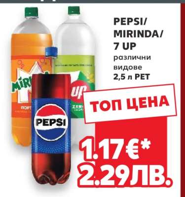 PEPSI/ MIRINDA/ 7 UP