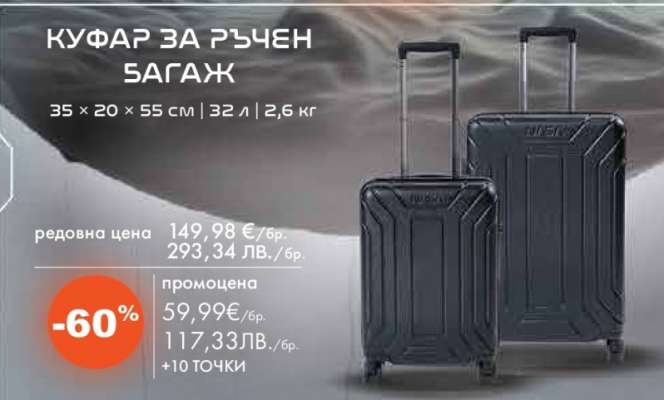 Куфар за ръчен багаж