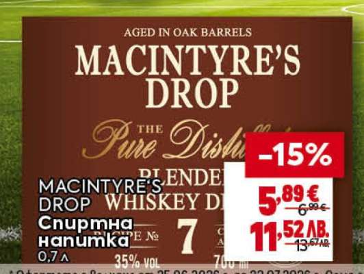 MACINTYRE'S DROP