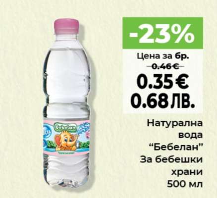 Натурална Вода Бебелан