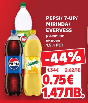PEPSI / 7-UP / MIRINDA / EVERVESS
