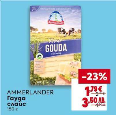 AMMERLANDER Гауда слайс
