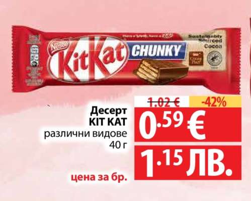Десерт KIT KAT