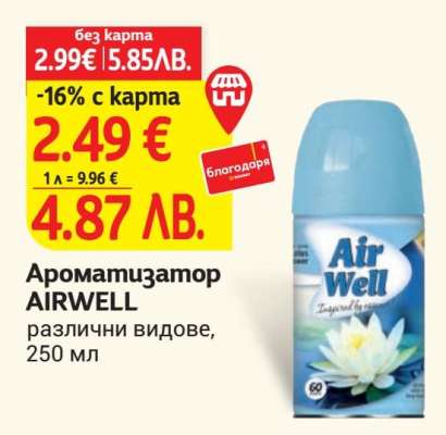 Ароматизатор AIRWELL