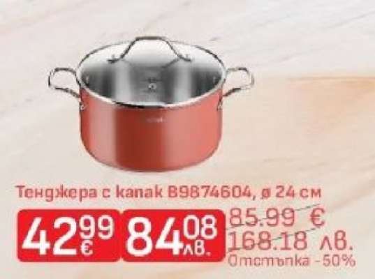 Тенджера с капак B9874604, Ø 24 см