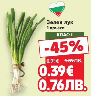 Зелен лук