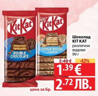 Шоколад KIT KAT