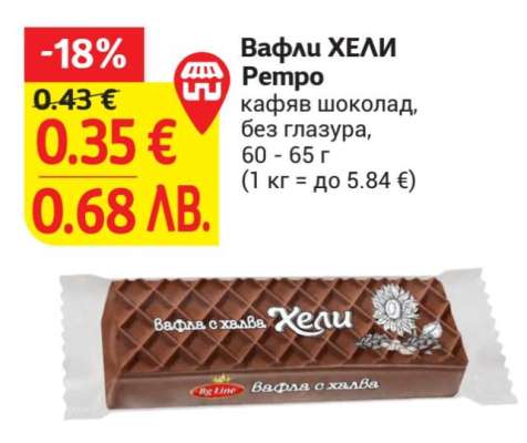 Вафли ХЕЛИ Ретро