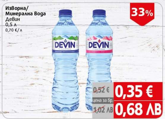 Изворна/Минерална Вода Devin