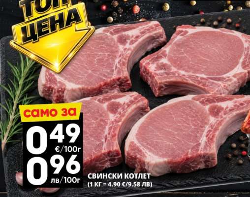 Свински котлет