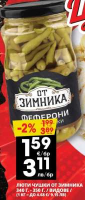 Люти чушки от Зимника