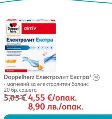 Doppelherz Електролит Екстра