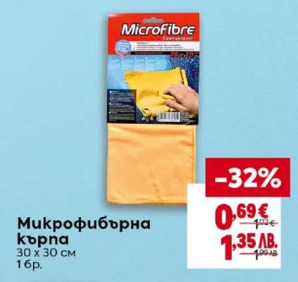 Микрофибърна кърпа