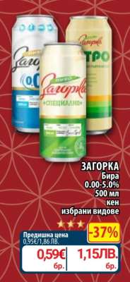 ЗАГОРКА Бира
