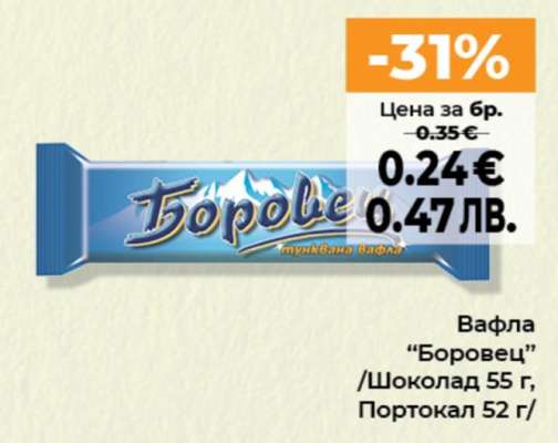 ВАФЛА БОРОВЕЦ
