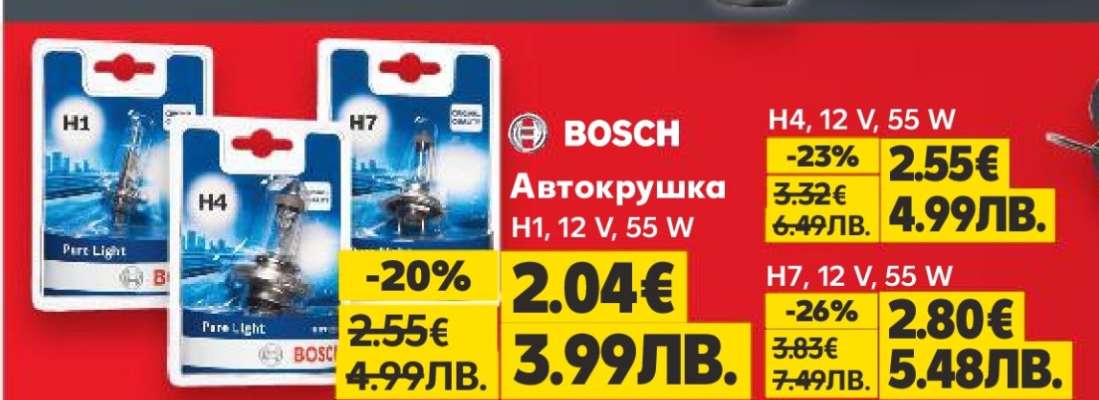 BOSCH Автокрушка