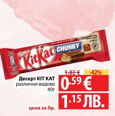Десерт KIT KAT