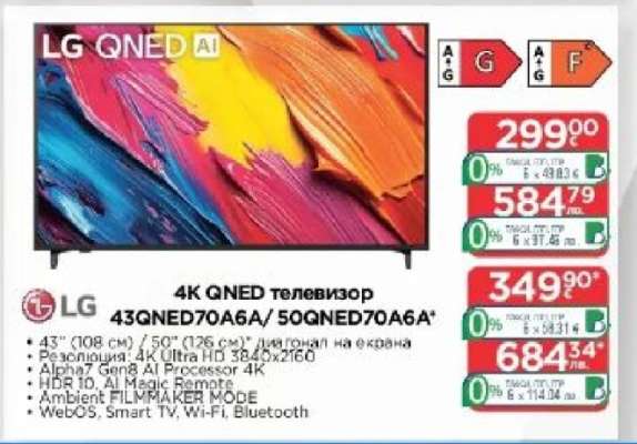 LG QNED телевизор