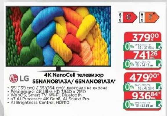 телевизор 55NANO81A3A/65NANO81A3A