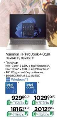 Лаптоп HP ProBook 4 G1R