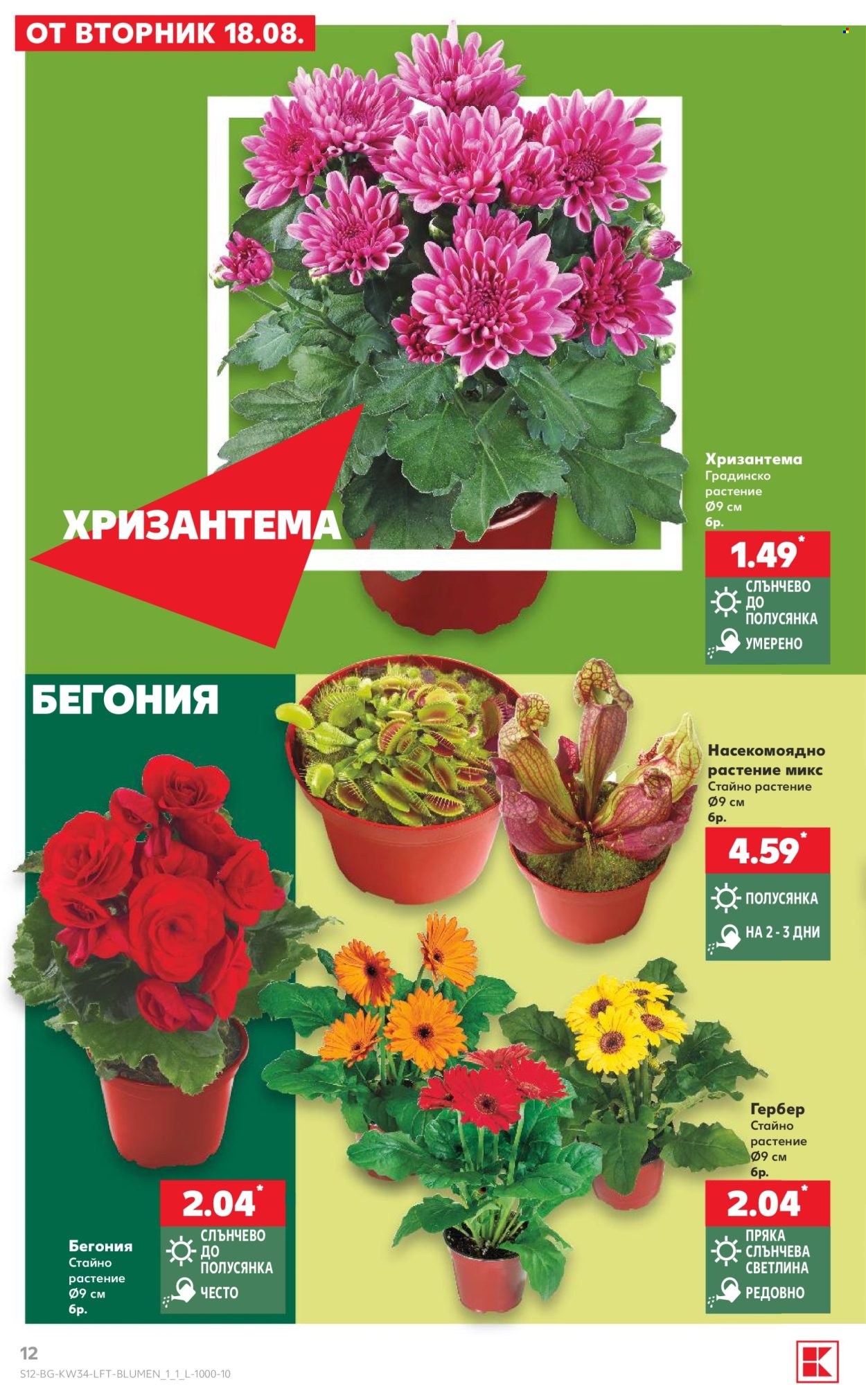 Брошура на Кауфланд - 17.08.2026 - 23.08.2026. Страница 12