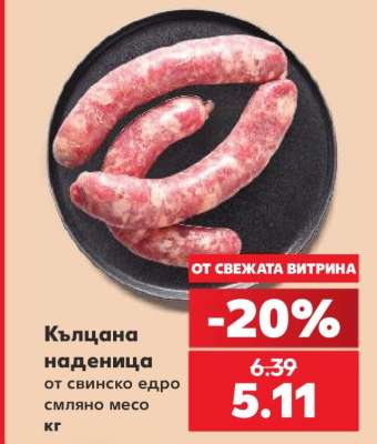 Кълцана наденица