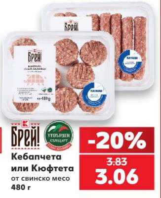 Кебапчета или Кюфтета