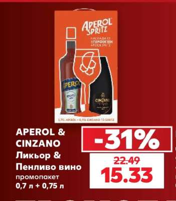 APEROL & CINZANO