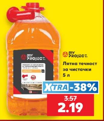 Лятна течност за чистачки