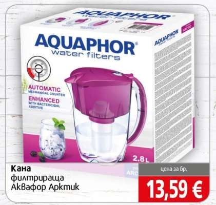 Кана филтрираща Akвафор Артмък