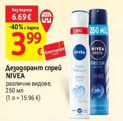 Дезодорант спрей Nivea