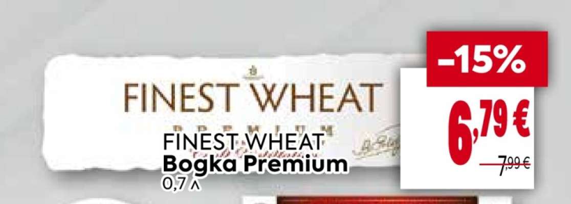FINEST WHEAT Bogka Premium