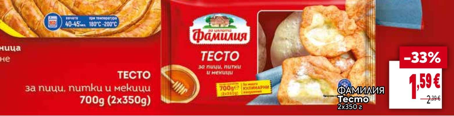 Фамилия Тесто