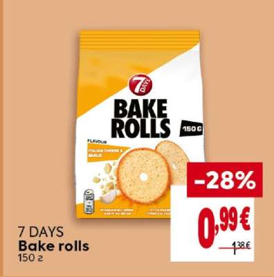 7 DAYS Bake Rolls