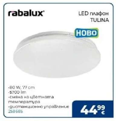 LED плафон TULINA